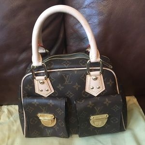 Louis Vuitton Manhattan Monogram PM Handbag